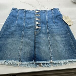 Altar’d State Jean mini skirt Brand New